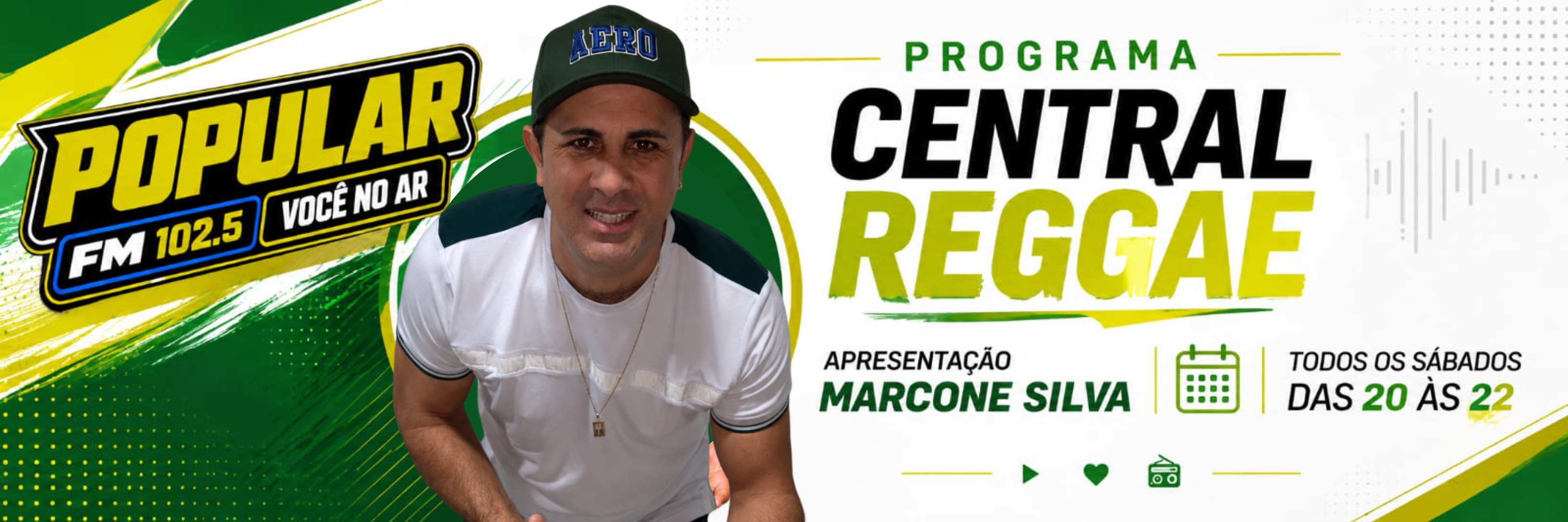 PROGRAMA CENTRAL REGGAE - RÁDIO POPULAR FM 102.5